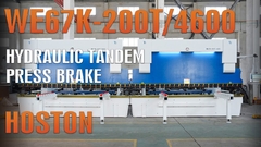 Wyświetlacz maszynowy hamulca hydraulicznego TANDEM PRESS